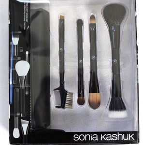 Sonia Kashuk Double Duty Brush Set with Case - Black